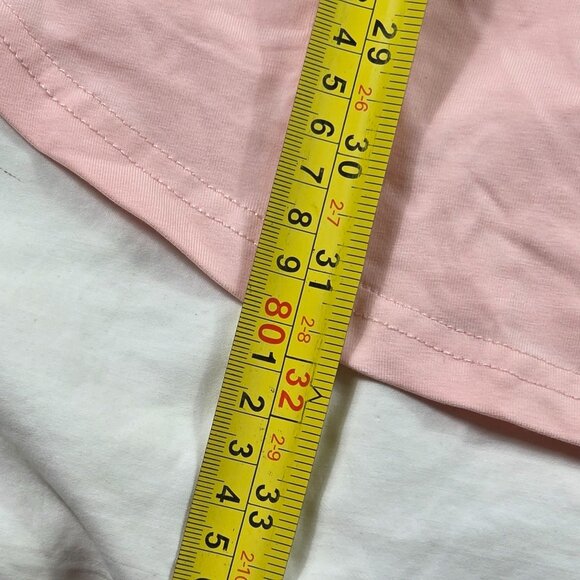 Dime Industries Womens 3XL Pink Crewneck T-Shirt Logo Graphic Lightweight Casual - Picture 11 of 11